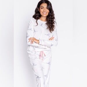 PJ SALVAGE SNOW BUNNY PAJAMA SET - XL Top L Bottoms I1